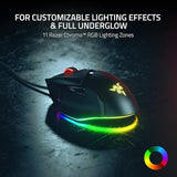 Razer Basilisk V3 - Kabelgebundene, anpassbare Gaming Maus mit Chroma RGB für PC / Mac (10+1 programmierbare Tasten, neigbares HyperScroll Mausrad, ergonomisches Design) Schwarz